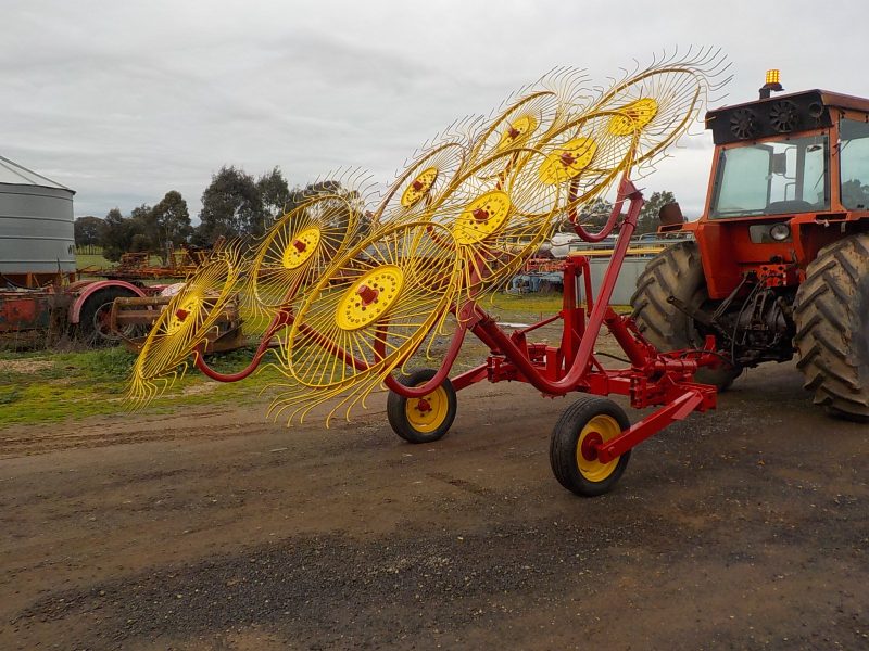 V8 HAY RAKE JHMD5238595 JUST HEAVY EQUIPMENT